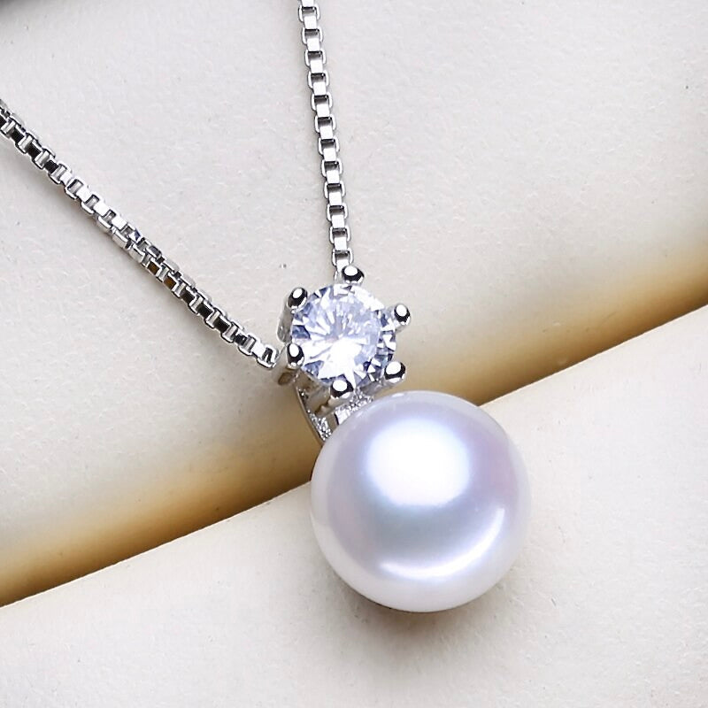 "Juniper" - Freshwater Pearl and Sterling Silver Bridal Jewelry Set