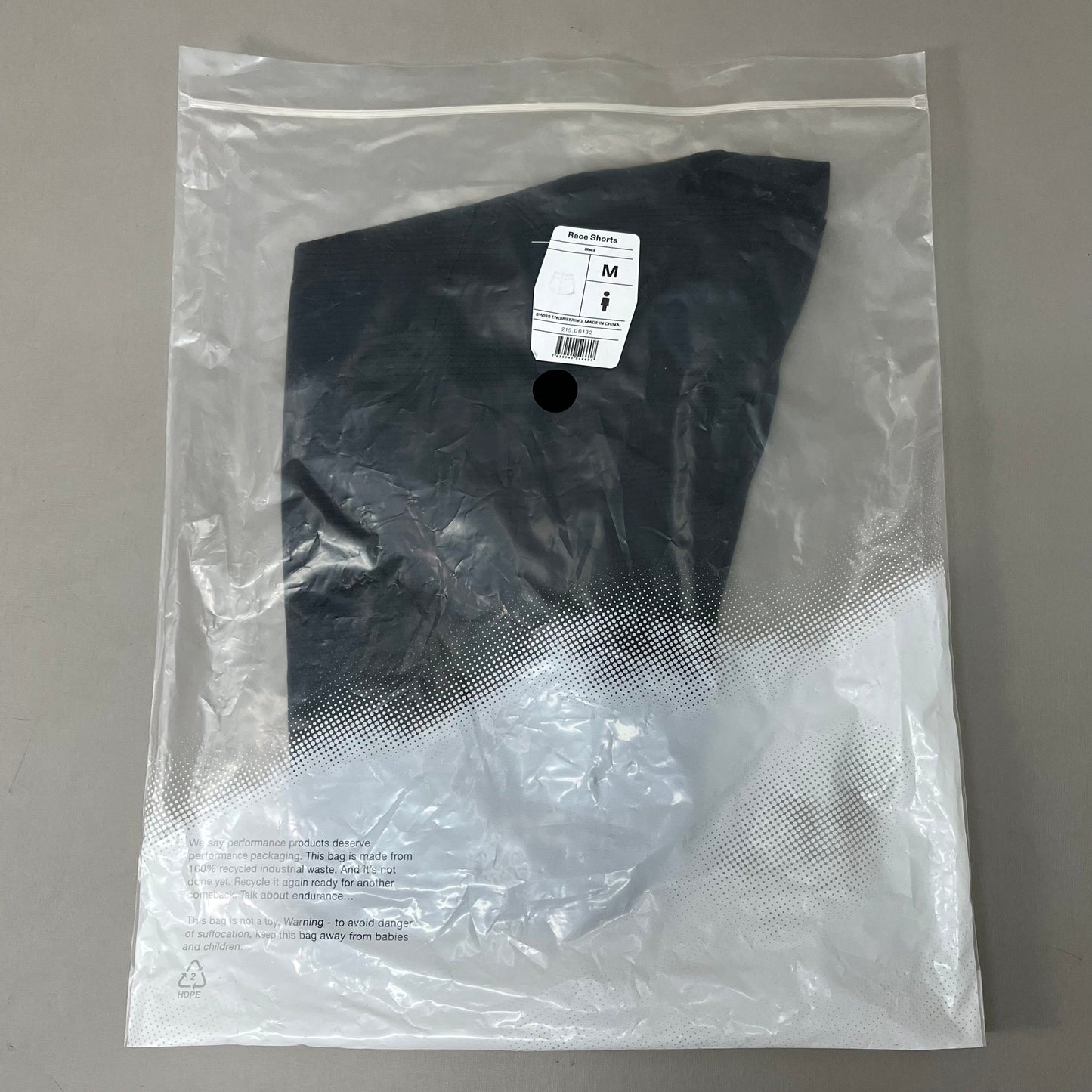 ON RUNNING Women's Active Wear Race Shorts Sz-Medium Black 215.00132