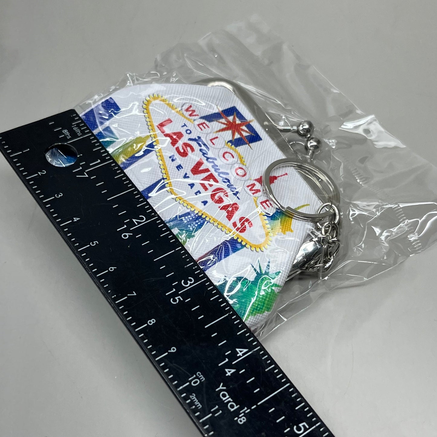 LAS VEGAS 3-PACK! Welcome to Fabulous Las Vegas Coin Purse Souvenirs 4" x 4" City