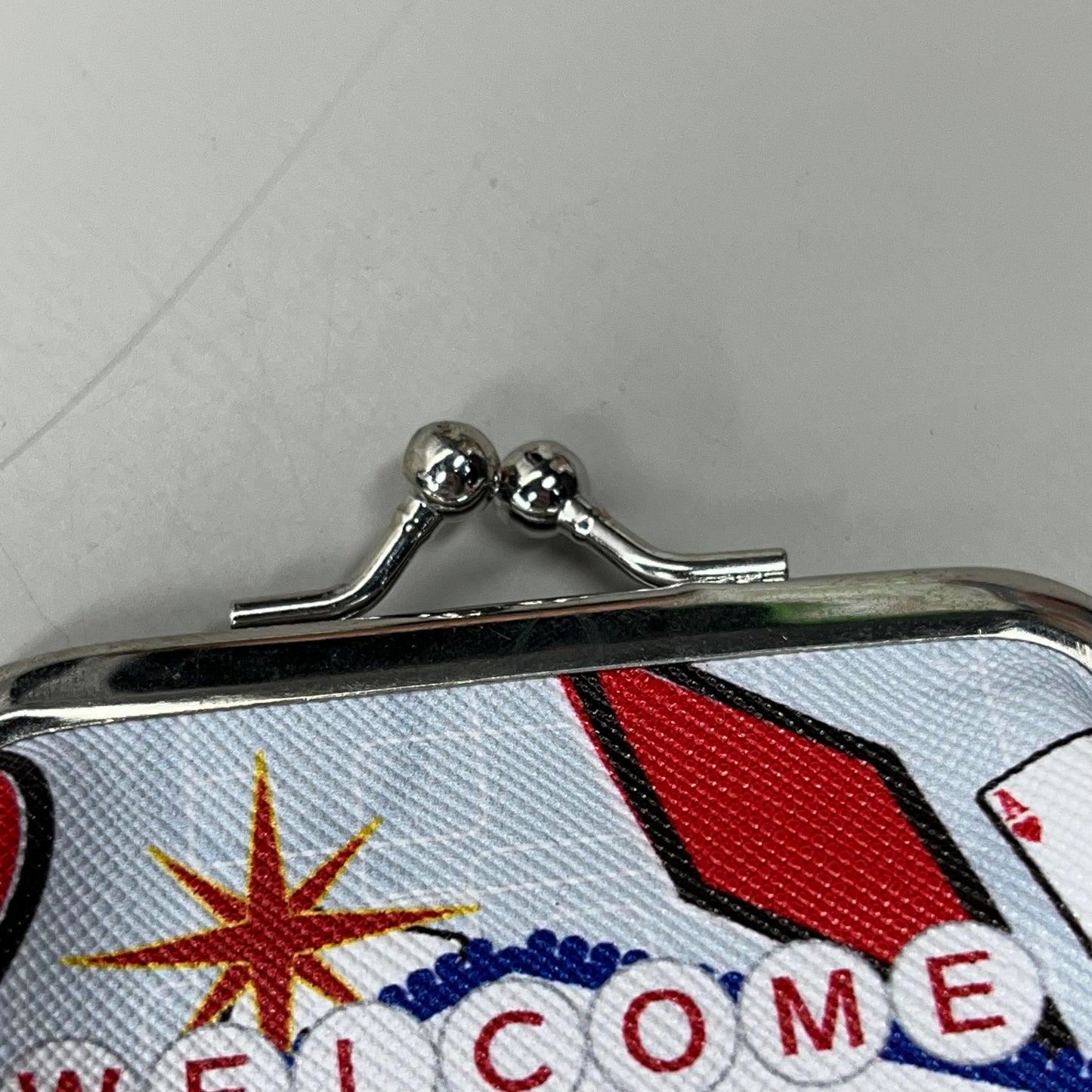 LAS VEGAS 3-PACK! Welcome to Fabulous Las Vegas Coin Purse Souvenirs 4" x 4" Cards