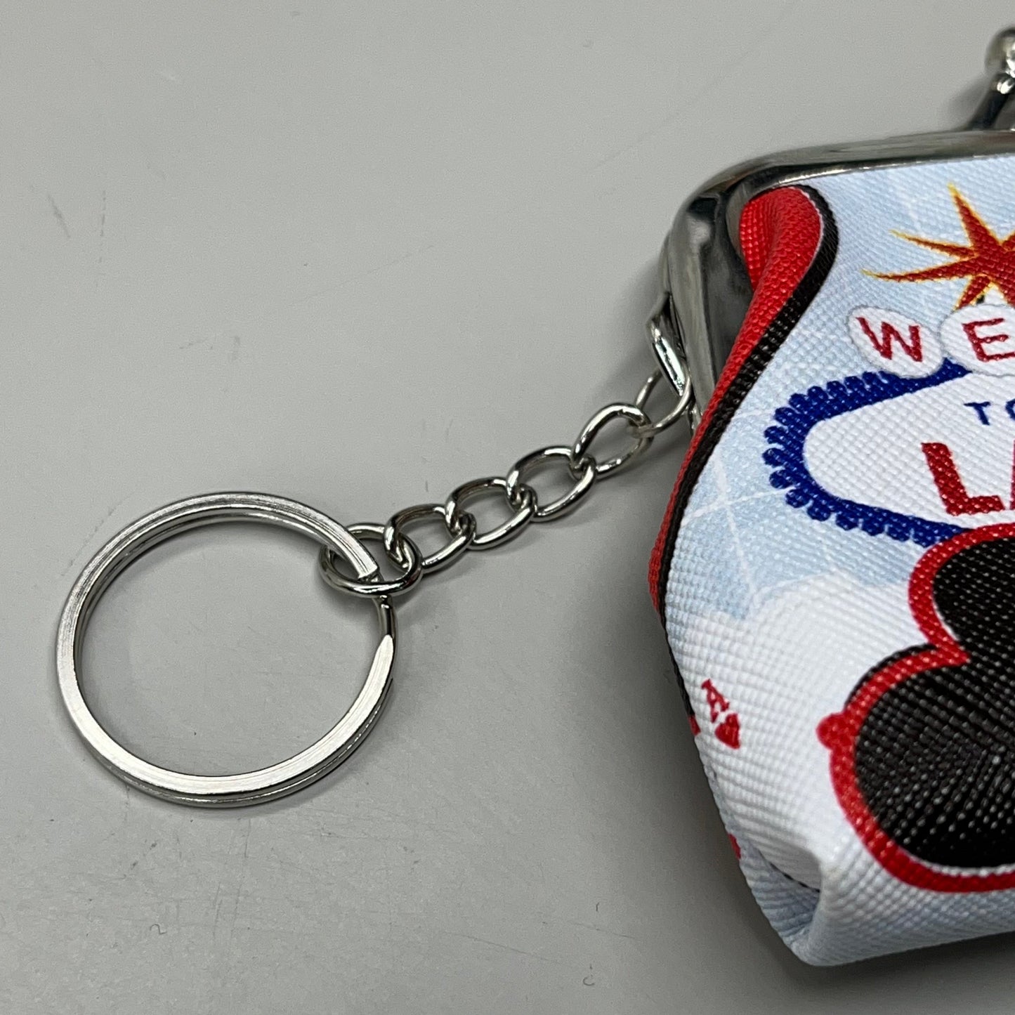 LAS VEGAS 3-PACK! Welcome to Fabulous Las Vegas Coin Purse Souvenirs 4" x 4" Cards