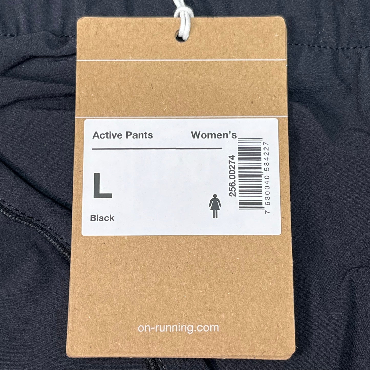 ON RUNNING Women's Active Wear Pants Sz-Large Black 256.00274