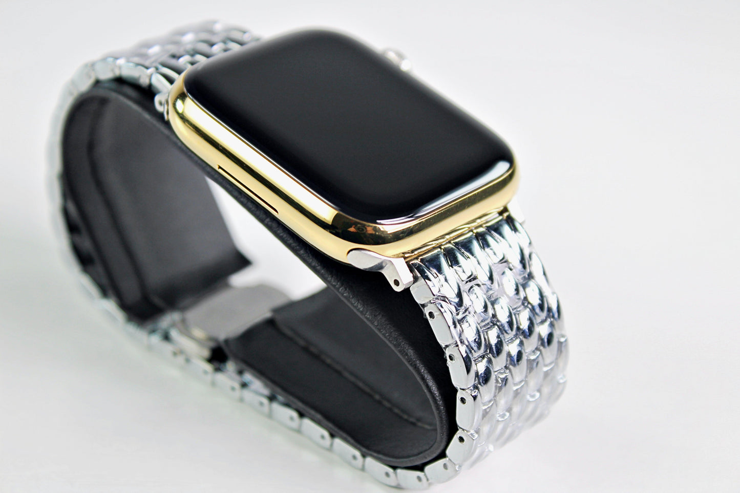 Apple Watch Series 8 (2022) GPS/Cellular A2774 - 45mm Stainless Steel - Custom 24K Gold Finish