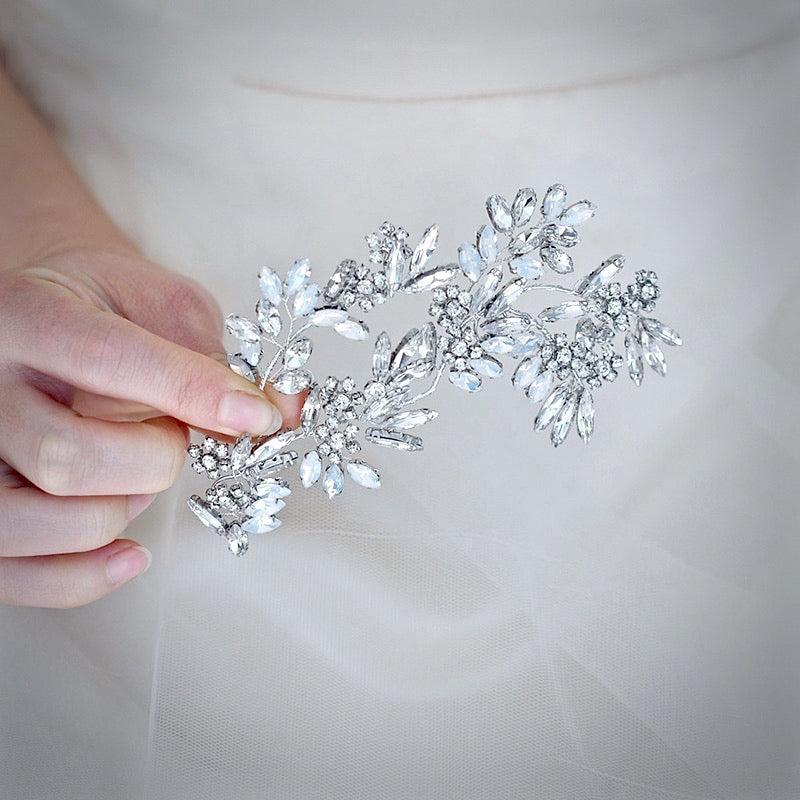 Lora - Opal Bridal Hair Accessory
