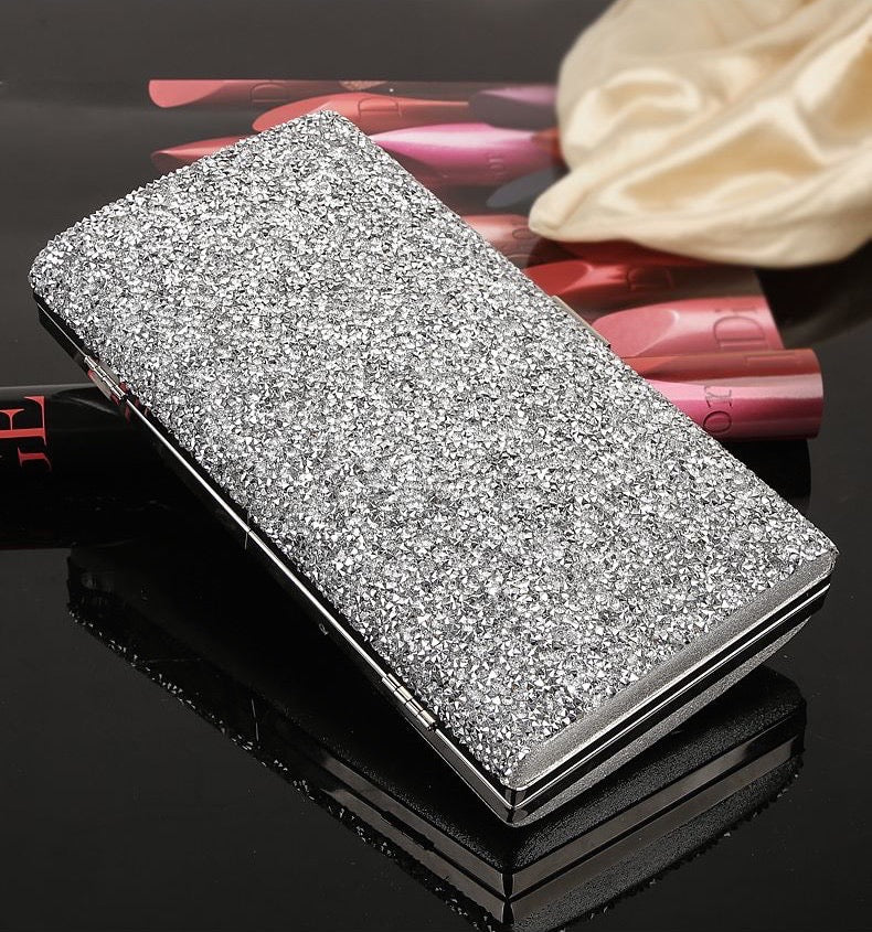 Charlee - Crystalized Bridal Handbag Clutch