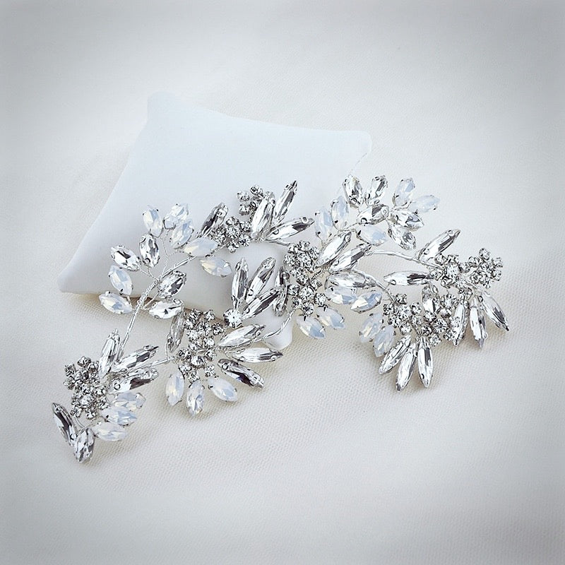 Lora - Opal Bridal Hair Accessory