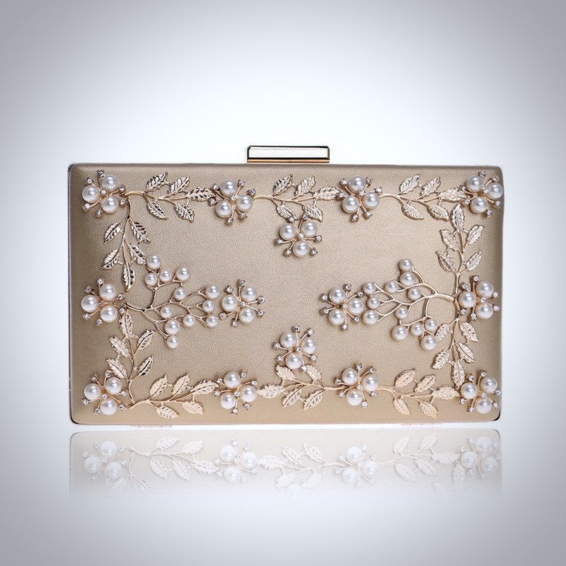 Angela - Gold Bridal Handbag Clutch