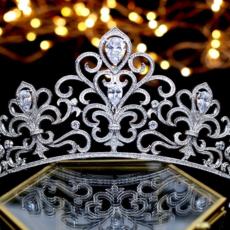 Ellena - Cubic Zirconia Bridal Tiara