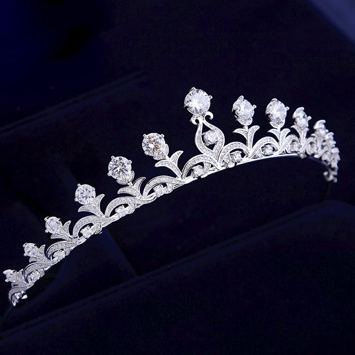 Pauline - Wedding Cubic Zirconia Tiara