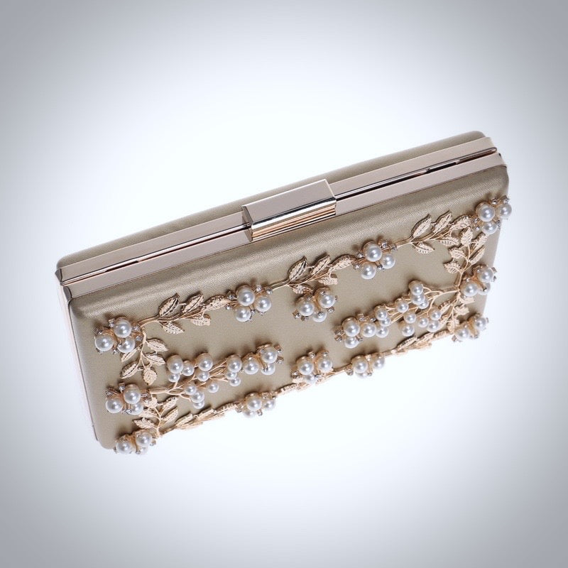 Angela - Gold Bridal Handbag Clutch