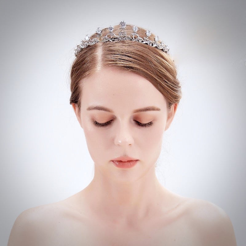 Pauline - Wedding Cubic Zirconia Tiara