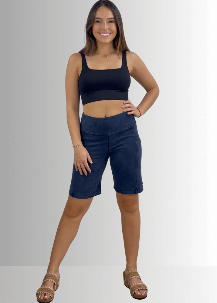 Perfect Fit Hybrid Cotton Shorts White
