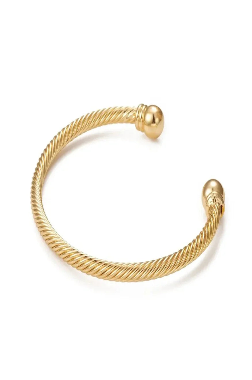 Cable Cuff Bracelet -clearance
