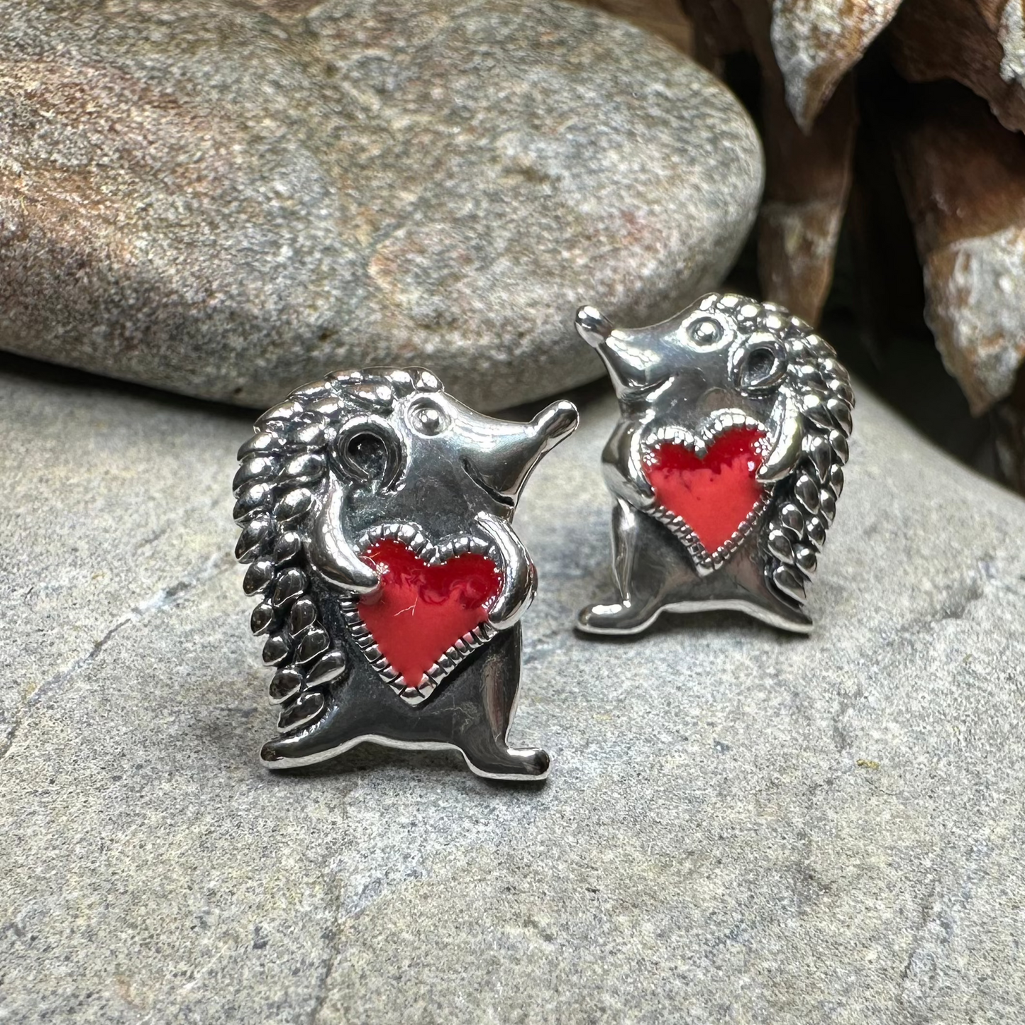 Hugs Hedgehog Earrings