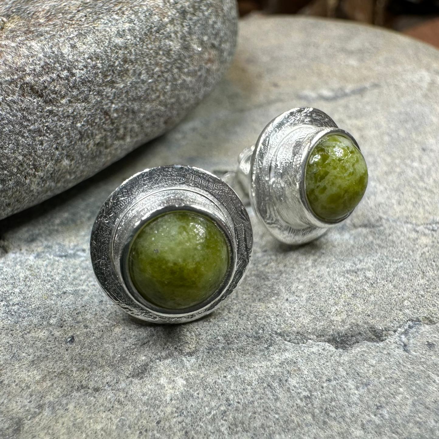 Connemara Marble Irish Coast Post Earrings