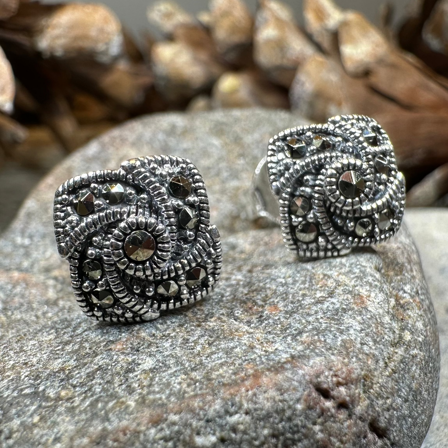 Kalyna Celtic Post Earrings
