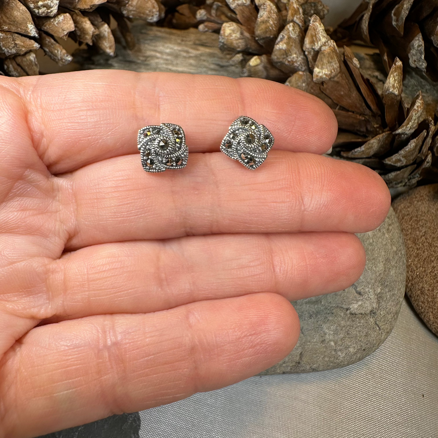 Kalyna Celtic Post Earrings