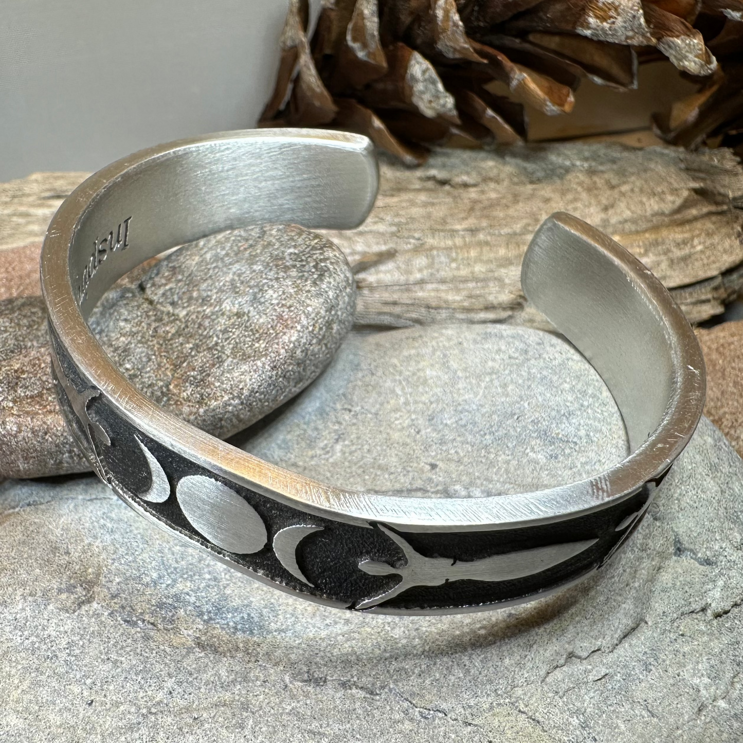 Celtic Triple Moon Goddess Bracelet