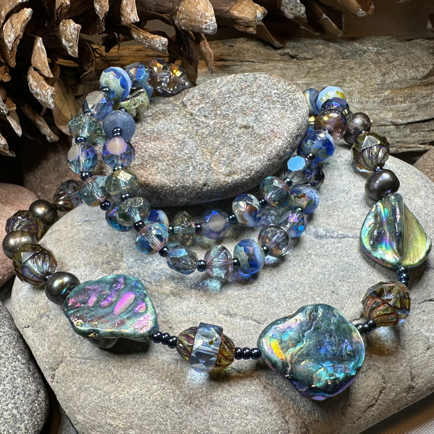Harbor Dawn Seashell Necklace