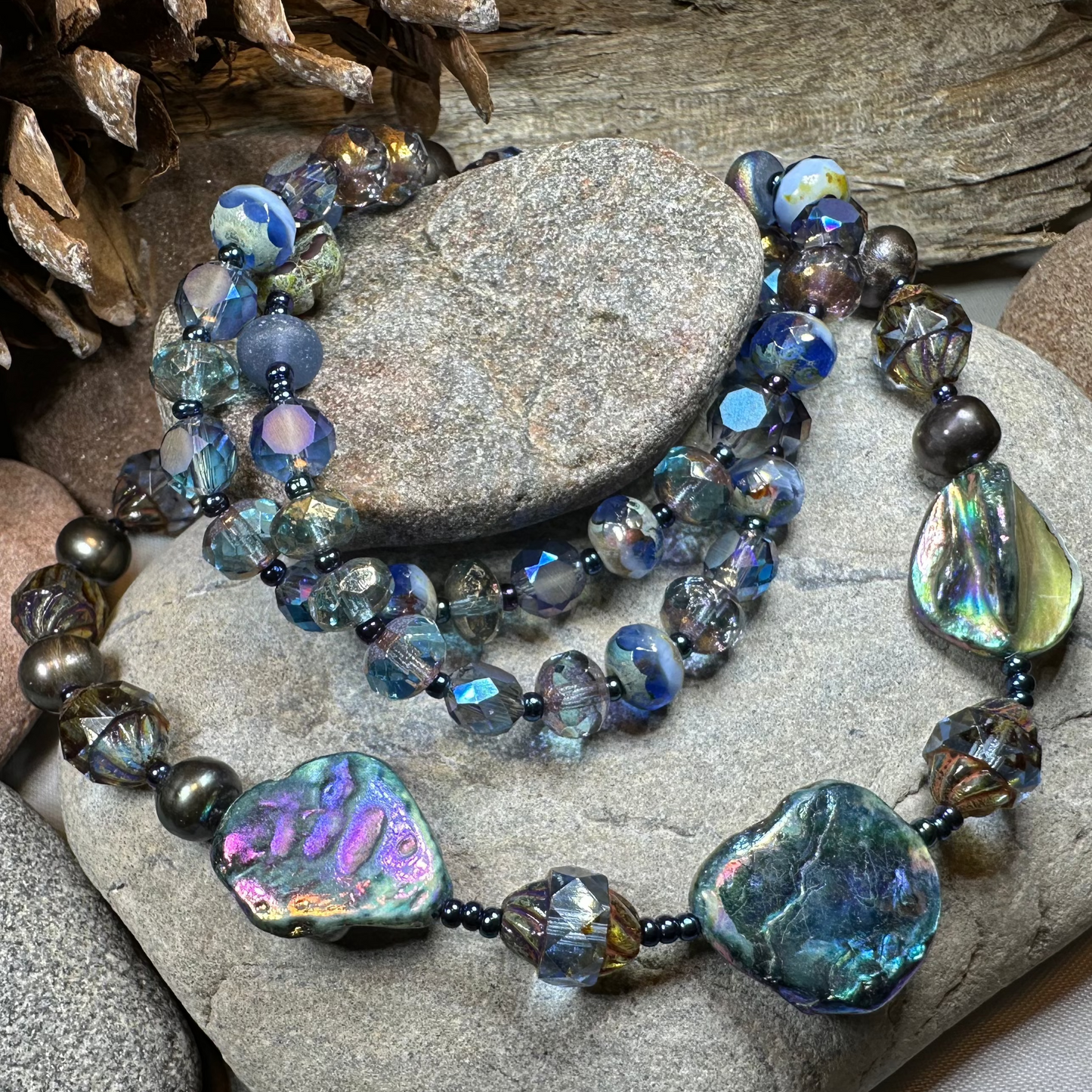 Harbor Dawn Seashell Necklace