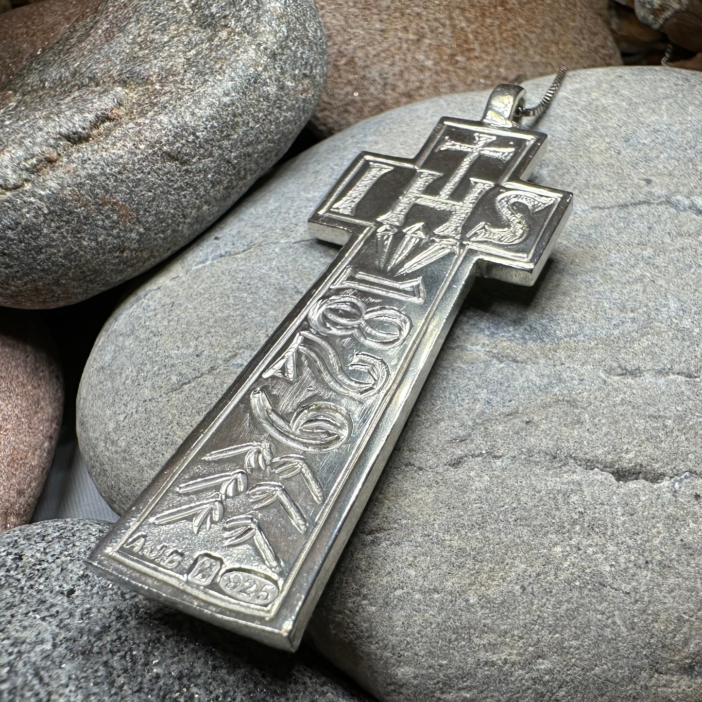 Artisan Irish Penal Crucifix Cross Necklace