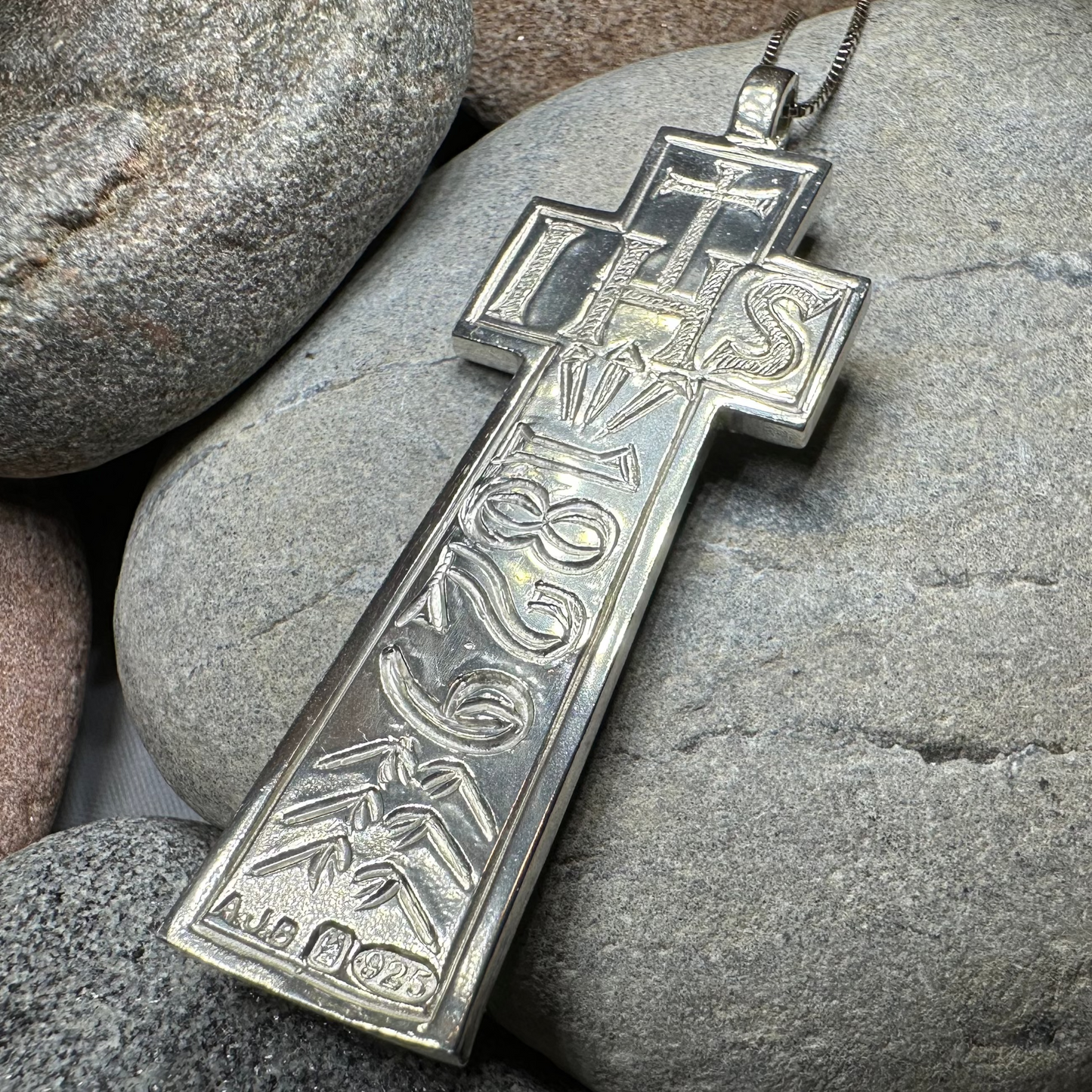 Artisan Irish Penal Crucifix Cross Necklace