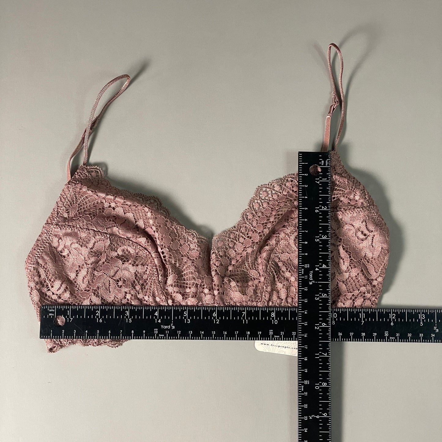 FREE PEOPLE Maya Multiway Lace Bralette Women's Sz S Summer Sparrow OB1225473 (New)