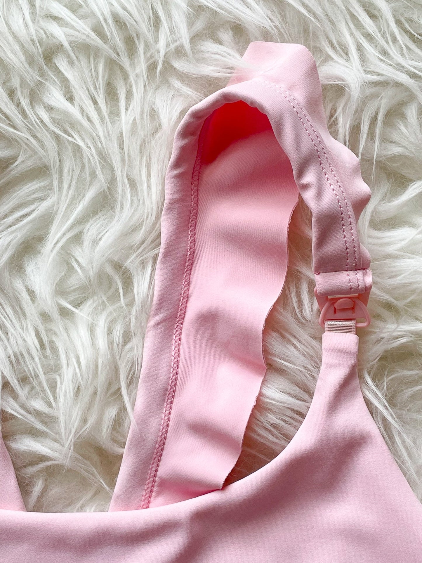 Madison - Medium Support Nursing Sport Bra (Blush Pink)