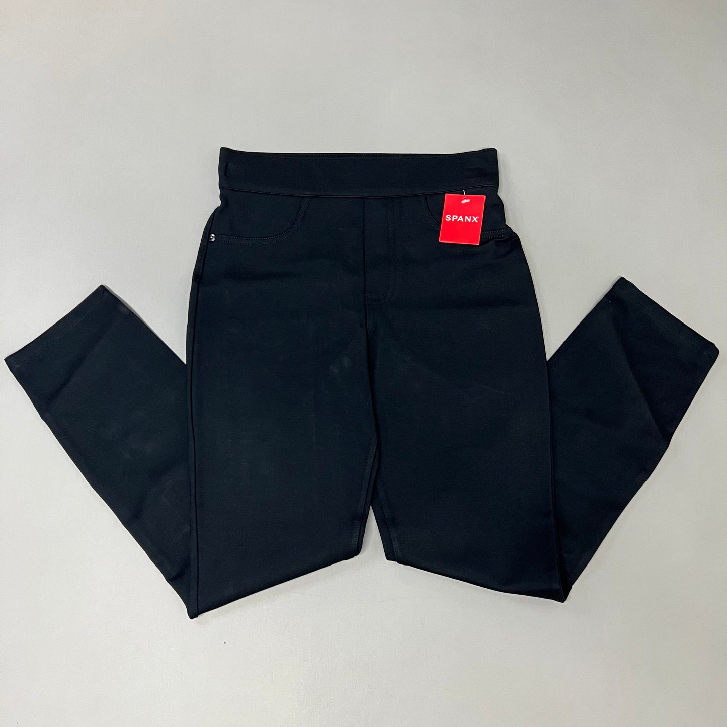 SPANX 4-Pocket Skinny in Ponte Women's Sz XS / TP Black 20202R (New)