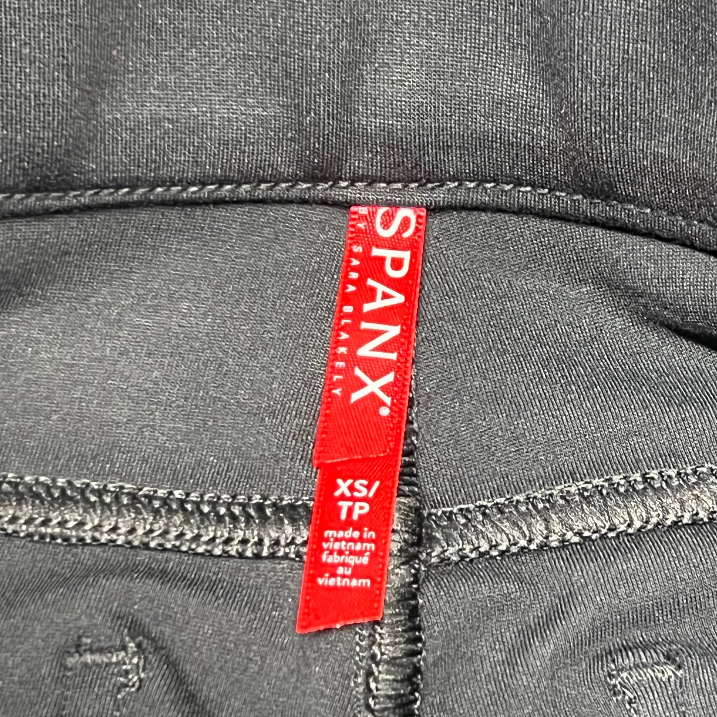 SPANX 4-Pocket Skinny in Ponte Women's Sz XS / TP Black 20202R (New)