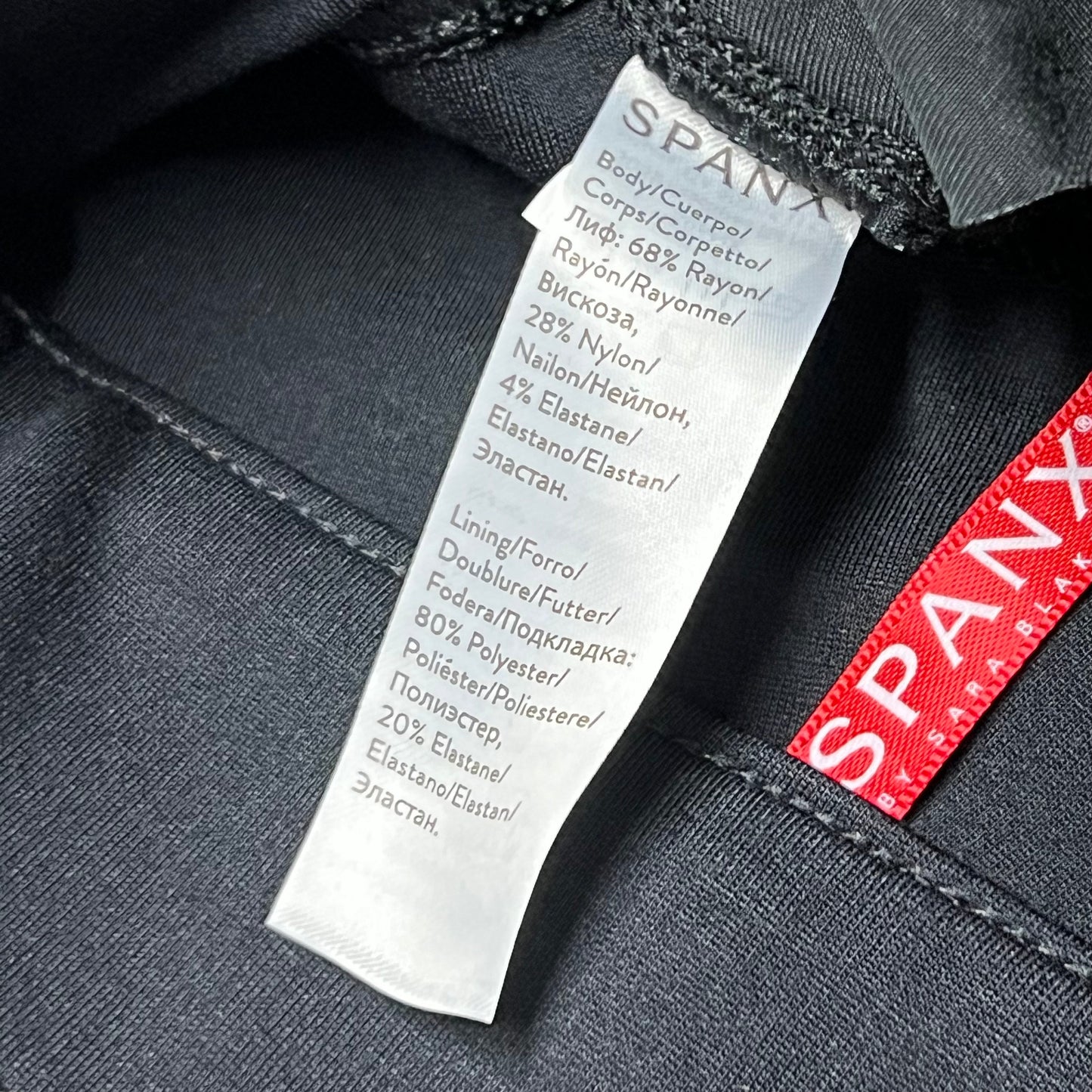 SPANX 4-Pocket Skinny in Ponte Women's Sz XS / TP Black 20202R (New)