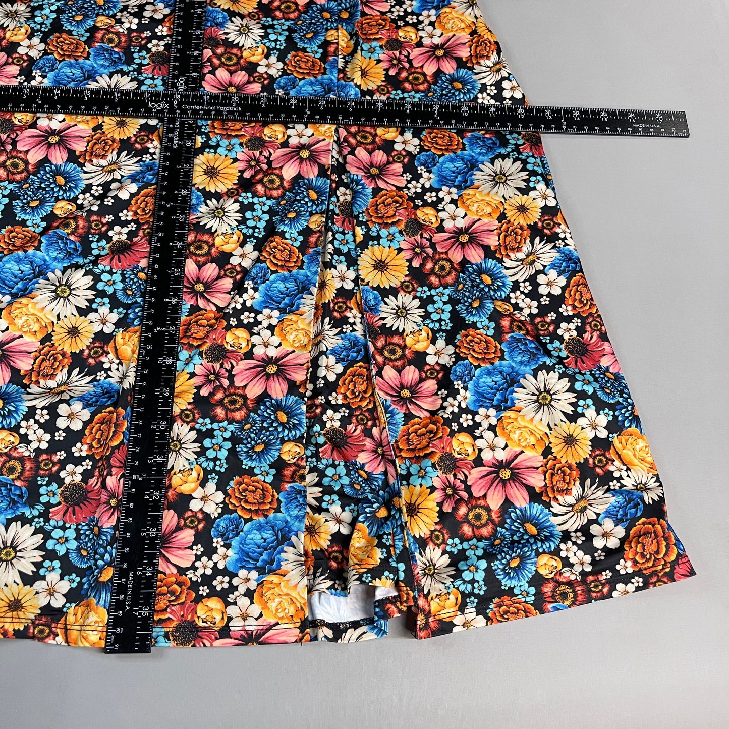 AFRM X Revolve Gala Skirt Women's M Multi Wildflower Bouquet AEB029575AU18 (New)