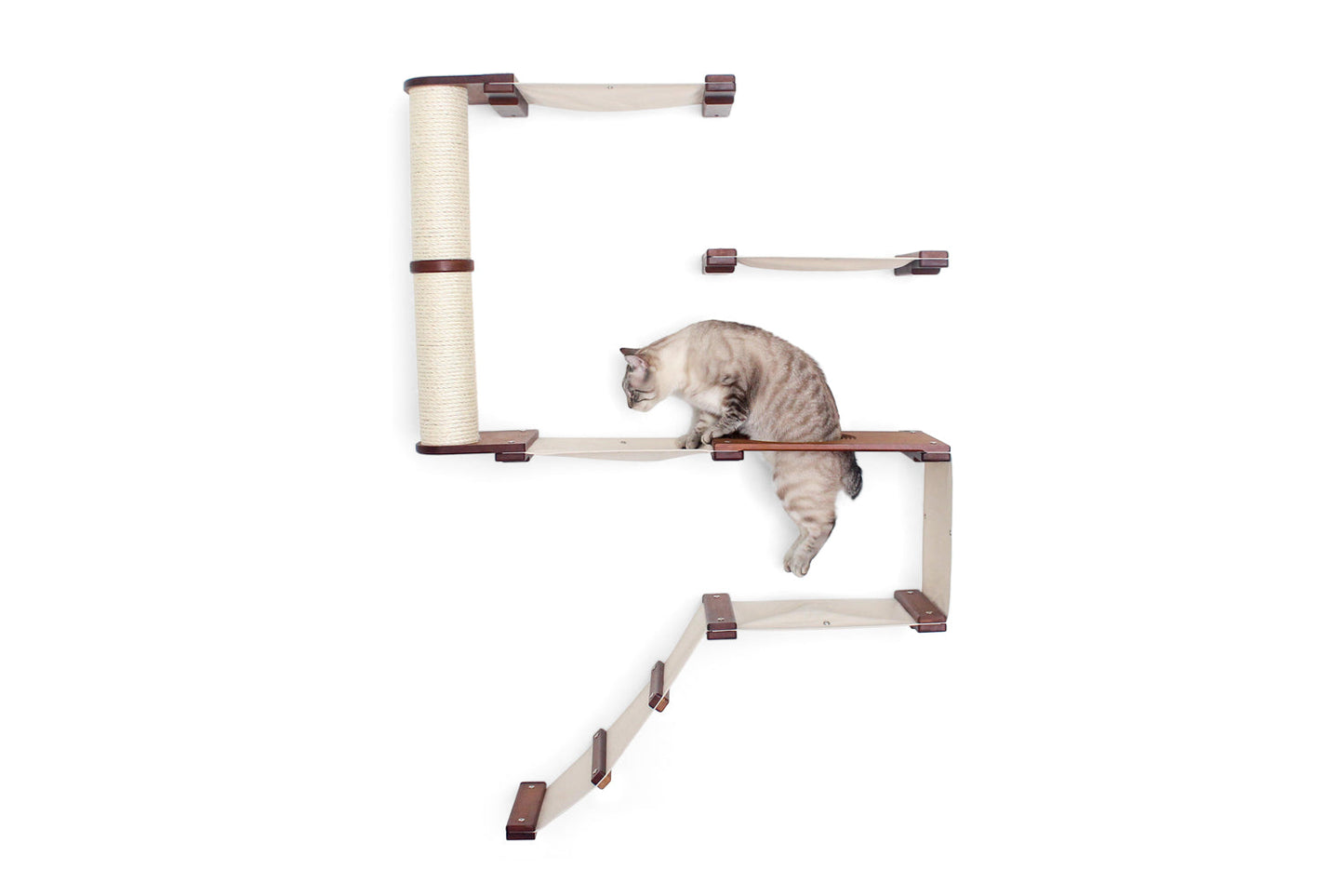 The Deluxe Cat Fort - Modern Cat Condo