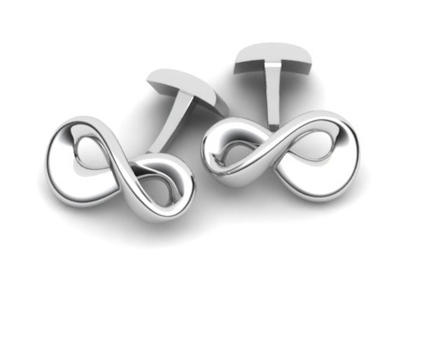 Tangled Sterling Silver Cufflinks by Krysaliis