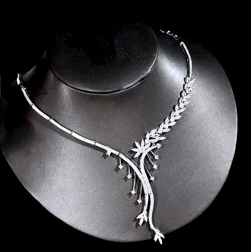 Eleonora - Luxury Cubic Zirconia Bridal Jewelry Set