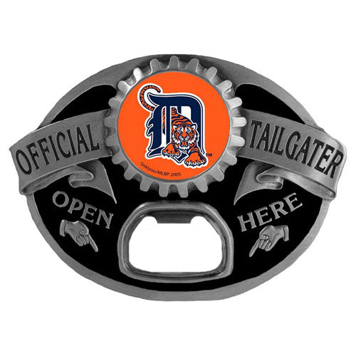 Detroit Tigers Tailgater Belt Buckle Bottle Opener