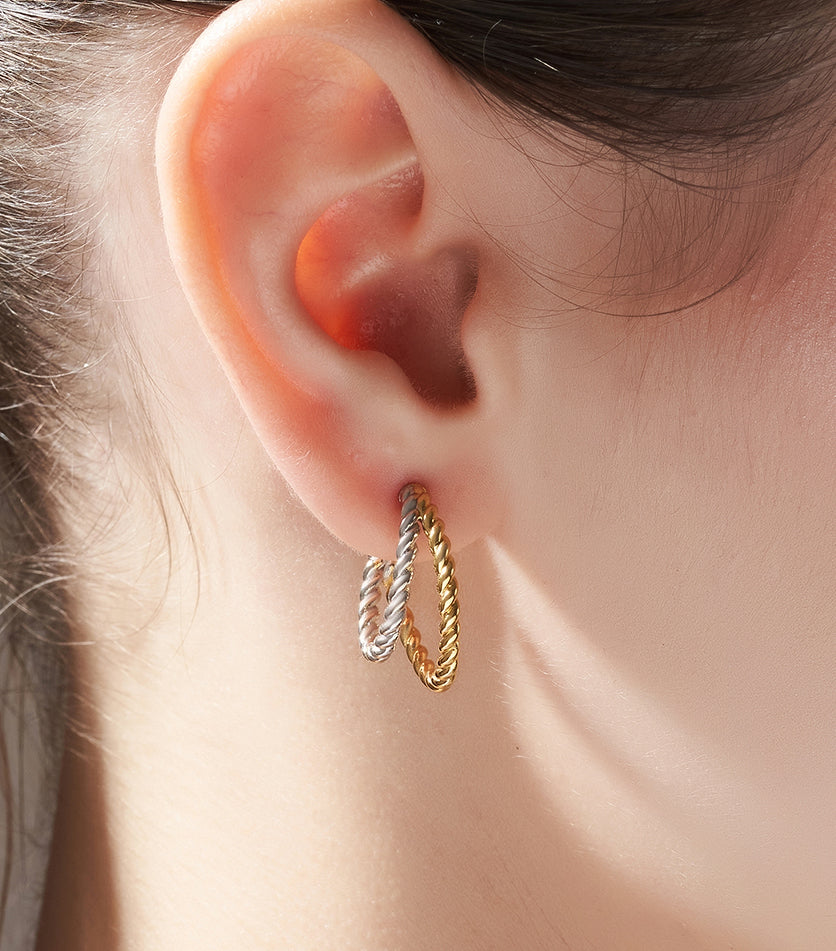 Mysha Sterling Silver Eternal Circles