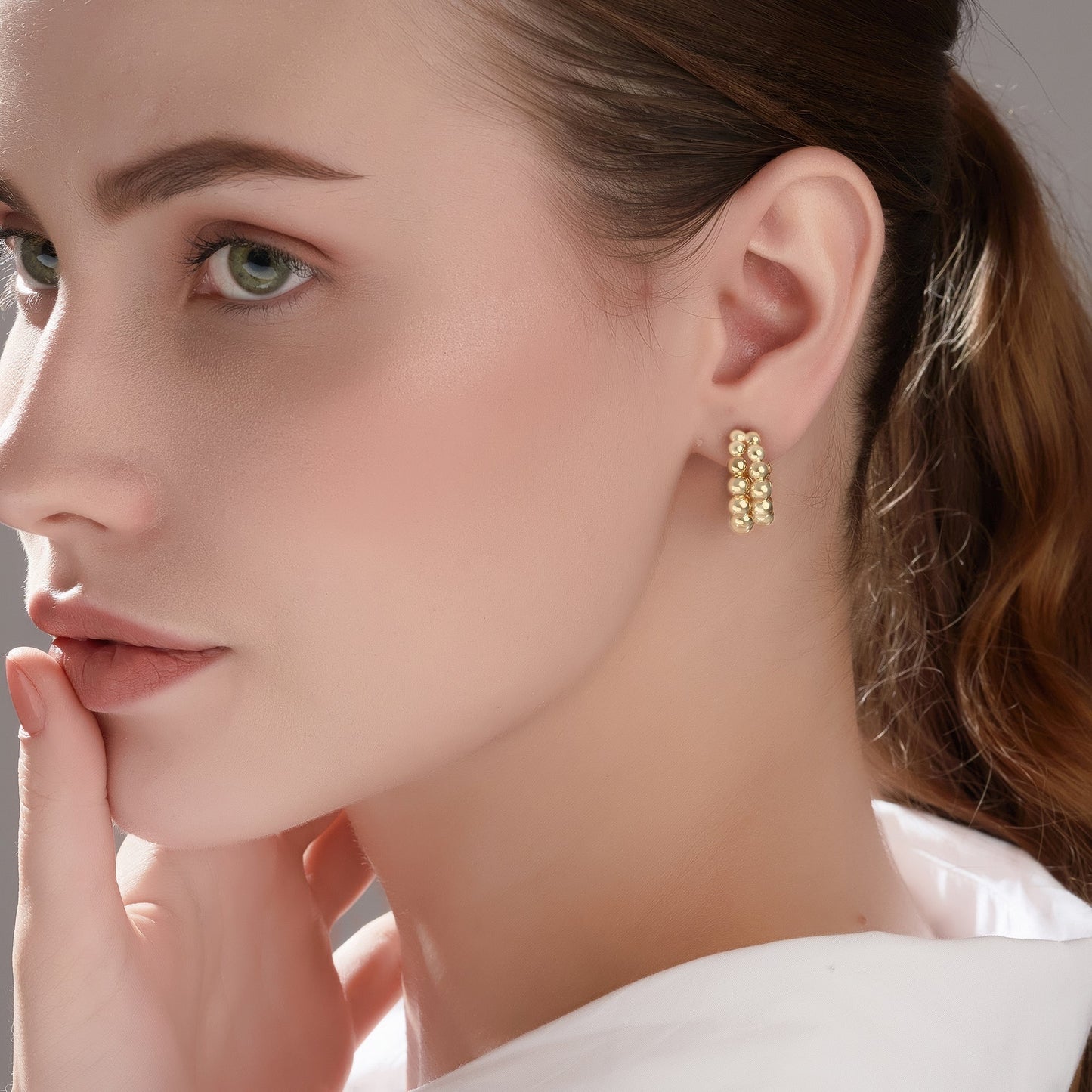 Mysha Circle of Expression Earrings