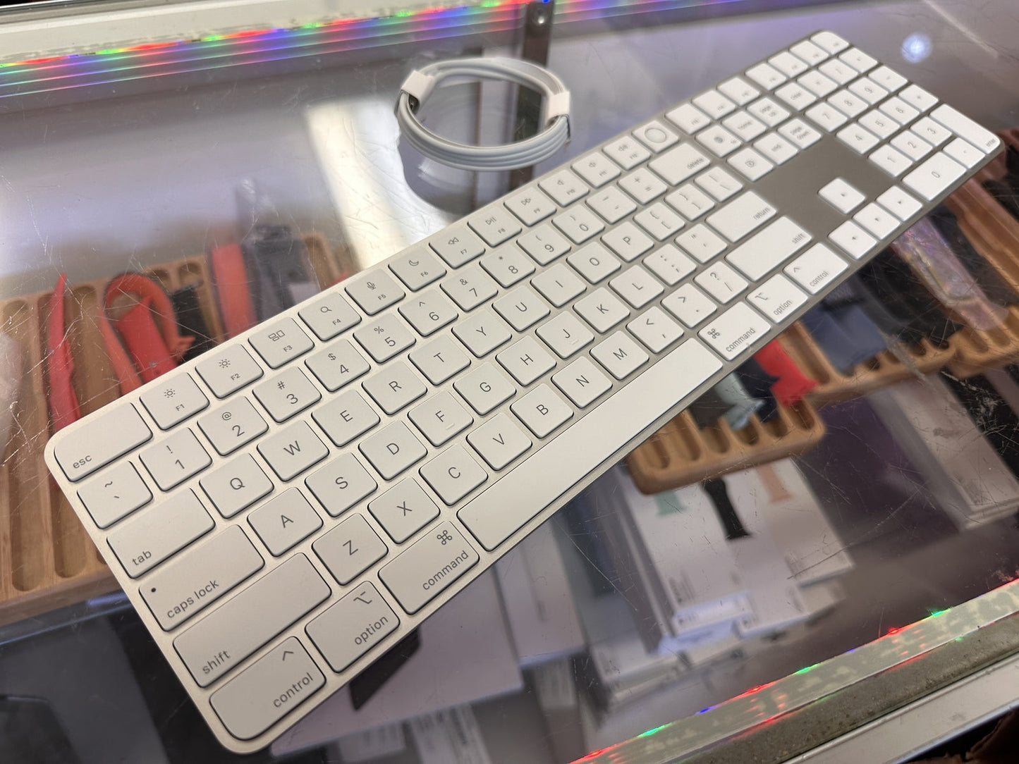 Apple Magic Keyboard with Touch ID & Numeric Keypad – 2nd Gen