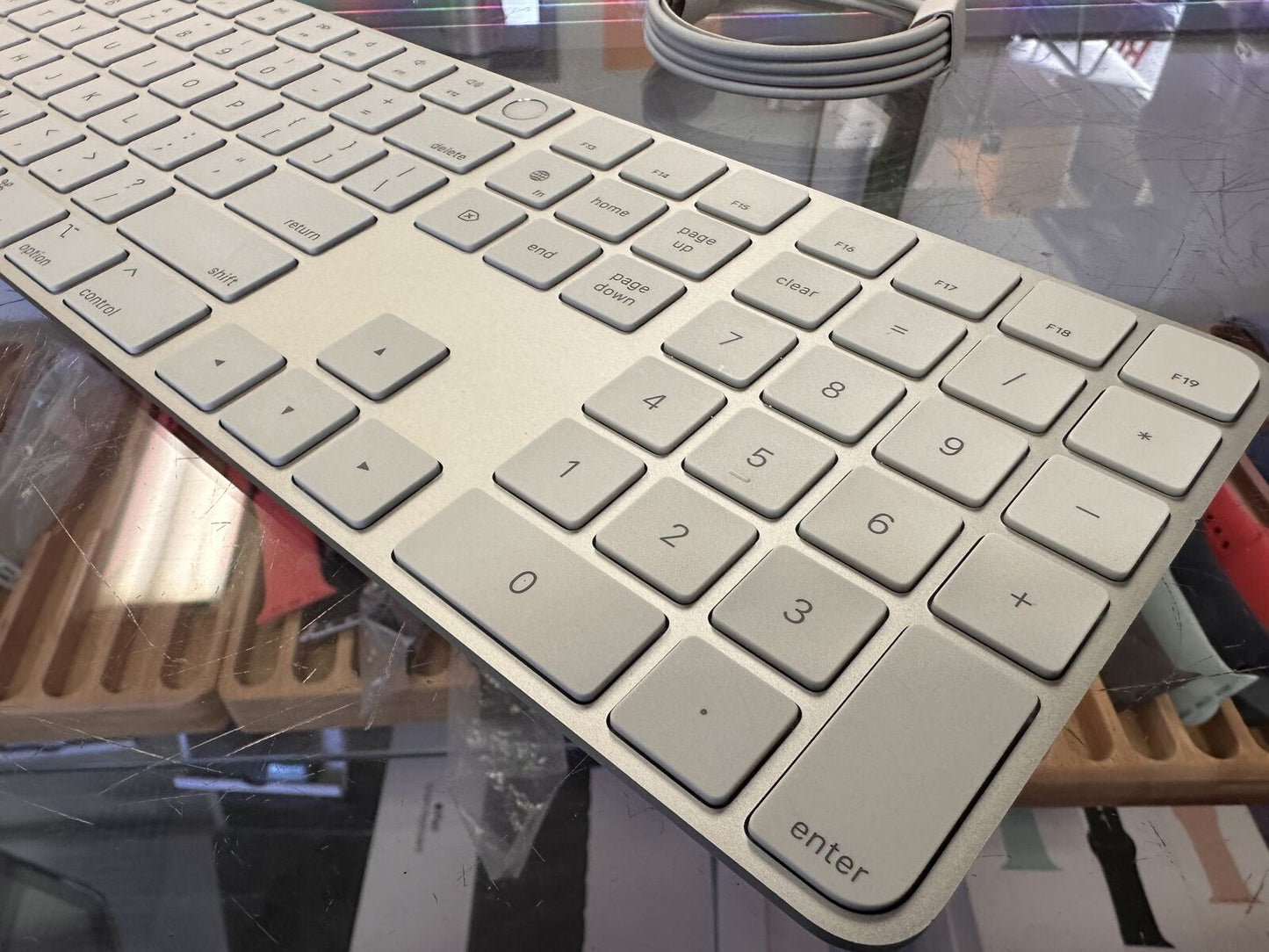 Apple Magic Keyboard with Touch ID & Numeric Keypad – 2nd Gen