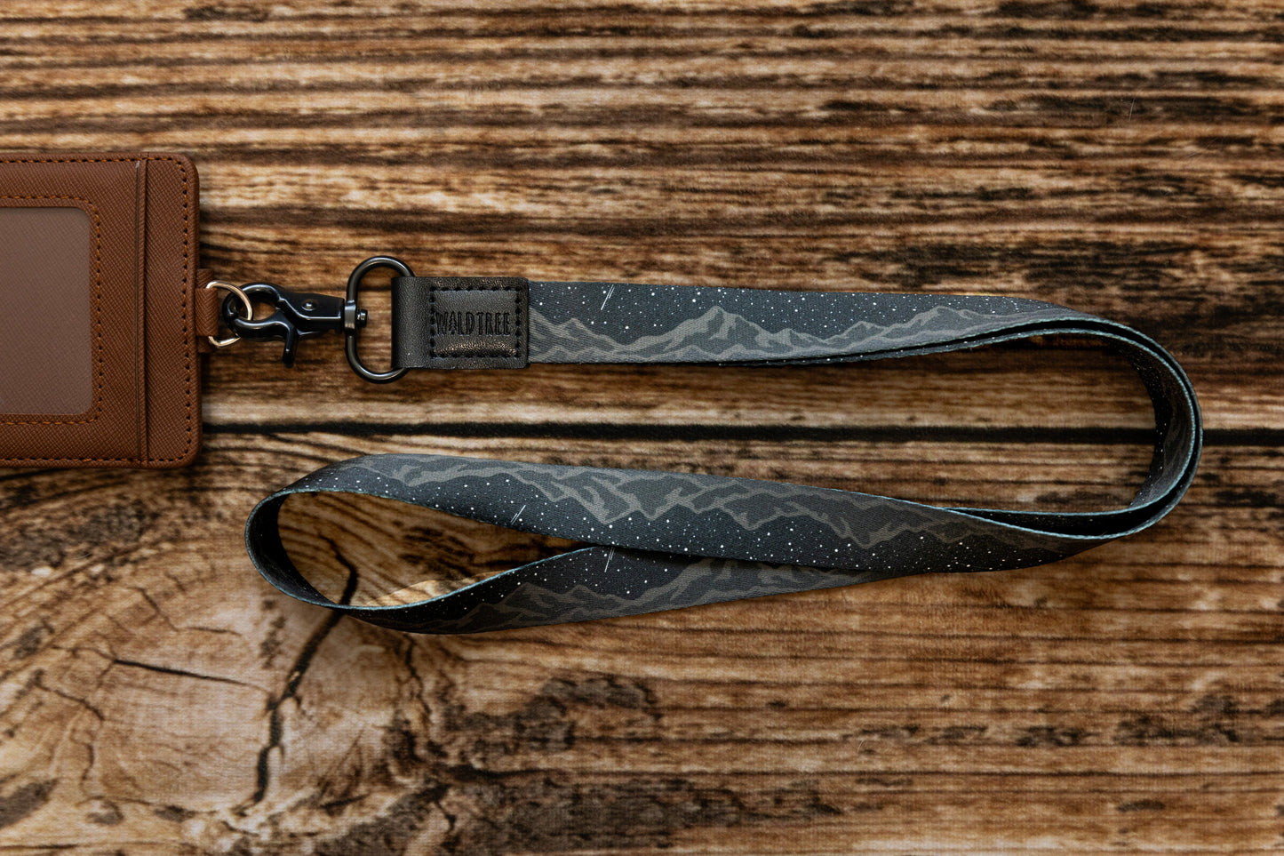 Midnight Mountain Neck Lanyard