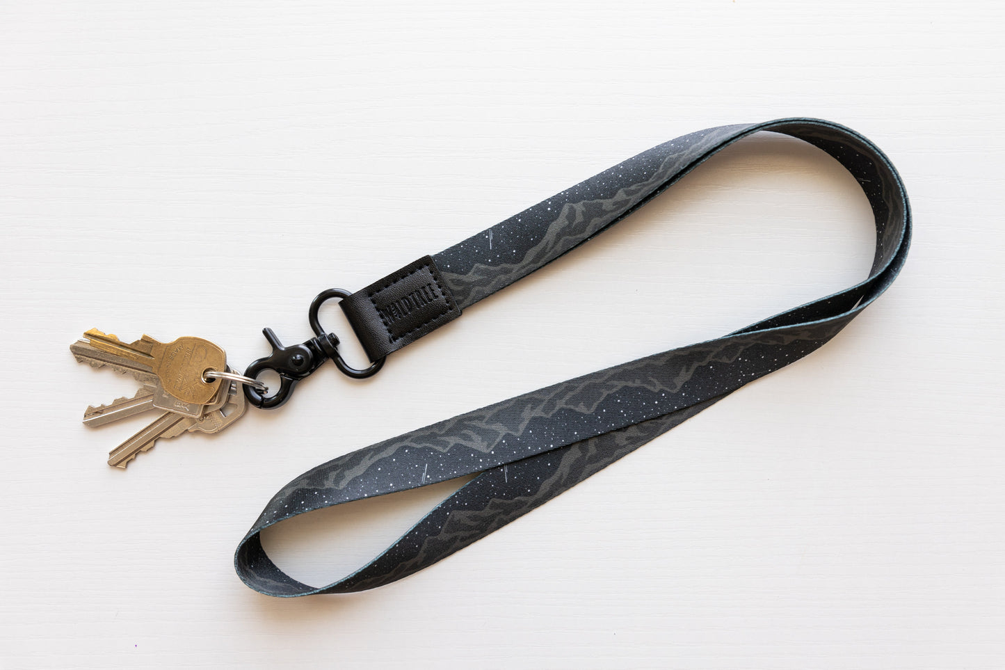 Midnight Mountain Neck Lanyard