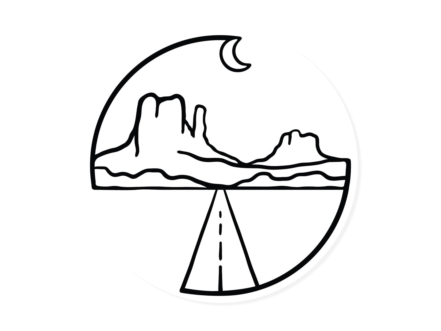 Monument Valley Sticker