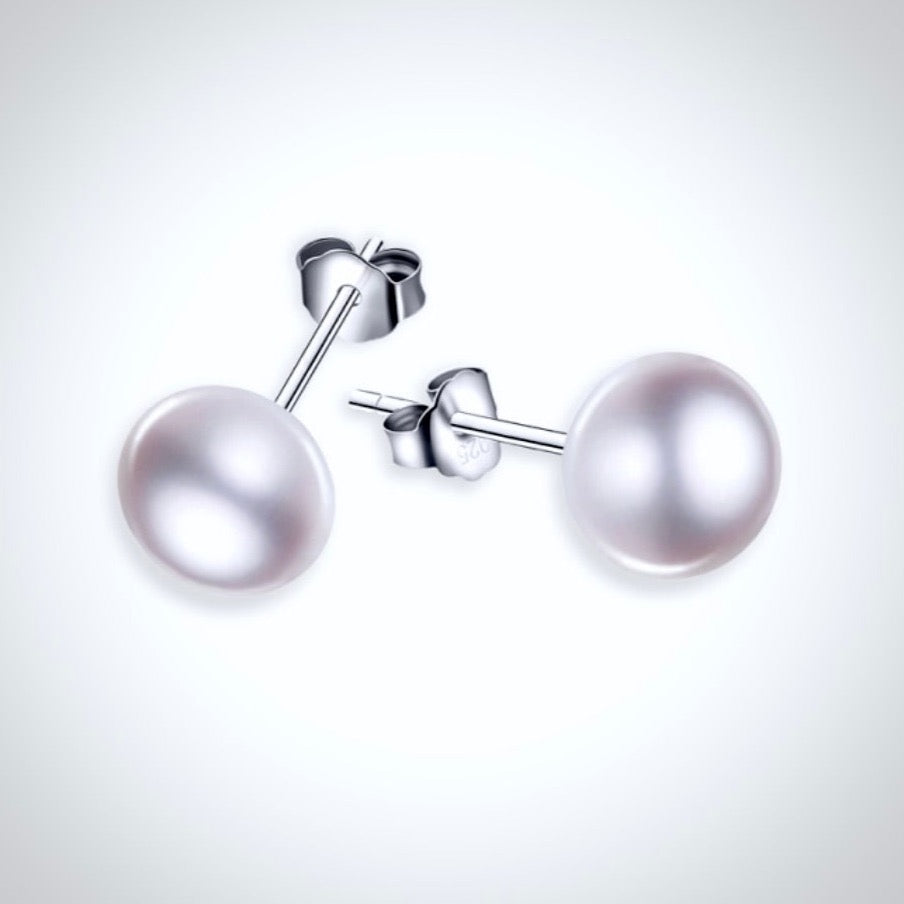 "Maybelle" - Natural Freshwater Pearl 3-Piece Bridal Jewelry Set
