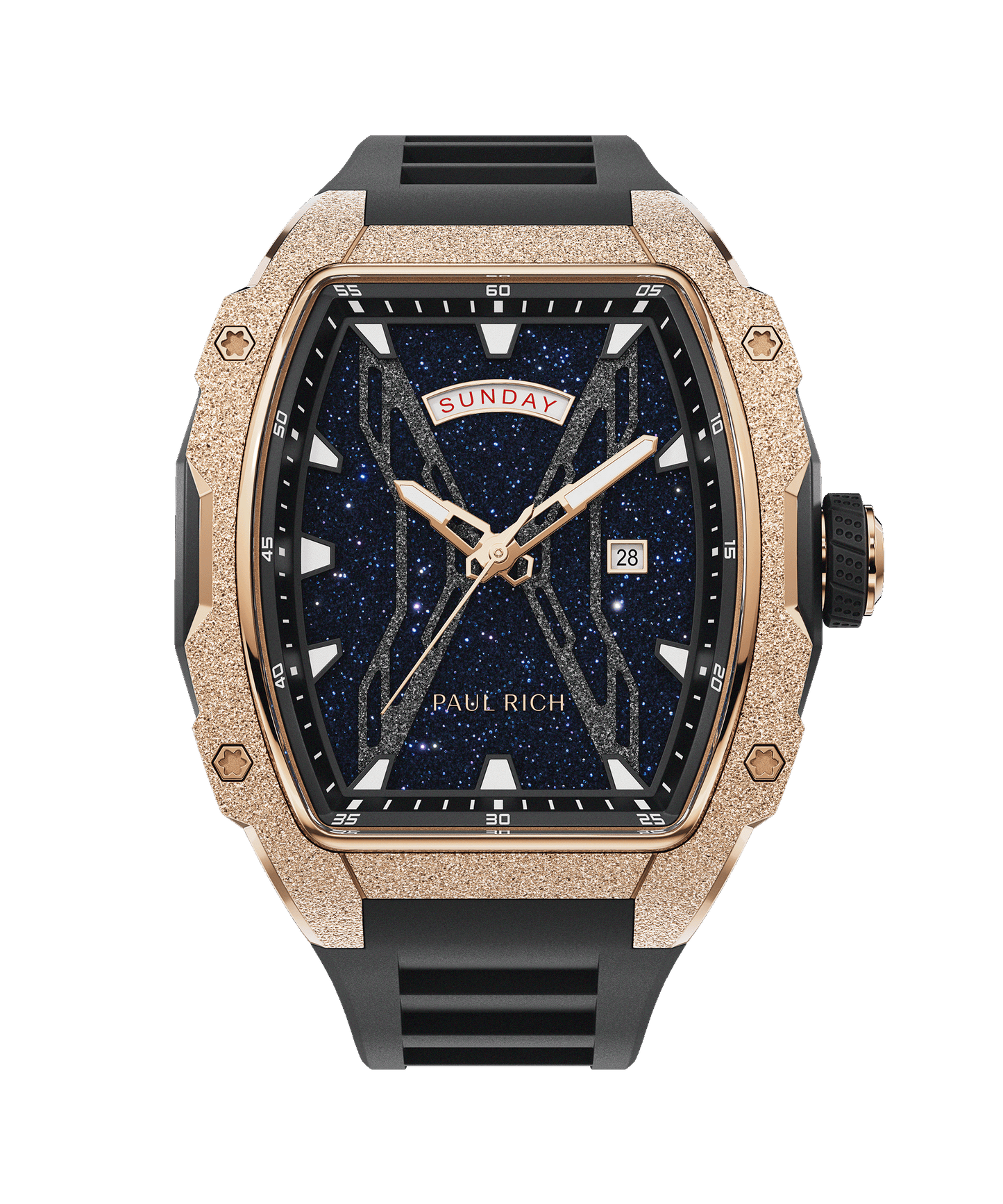 Astro Day & Date Eclipse Gold