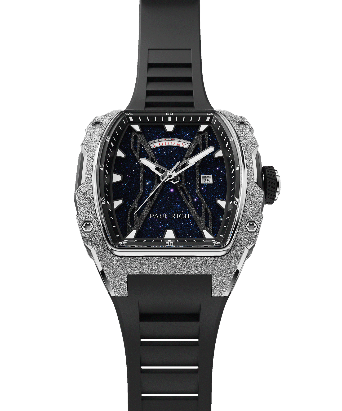 Astro Day & Date Abyss Silver