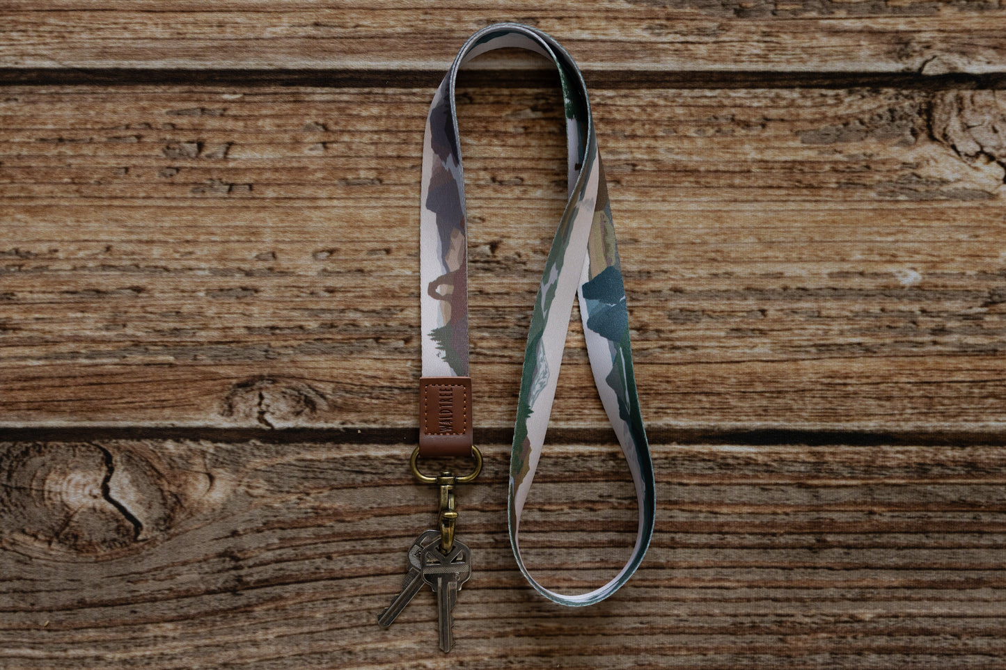 Parks in Color Neck Lanyard