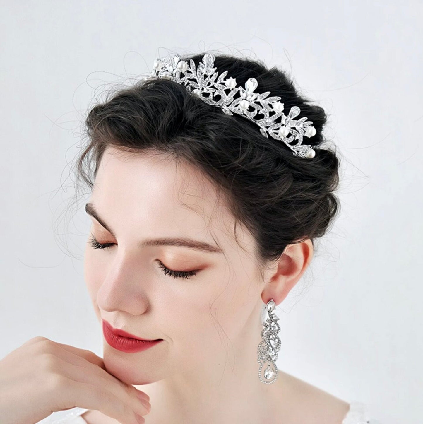 Ivory - Wedding Pearl Tiara