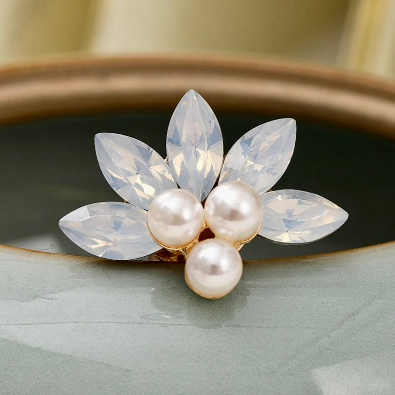 Carlyn - Pearl and Opal Bridal Hair Pins