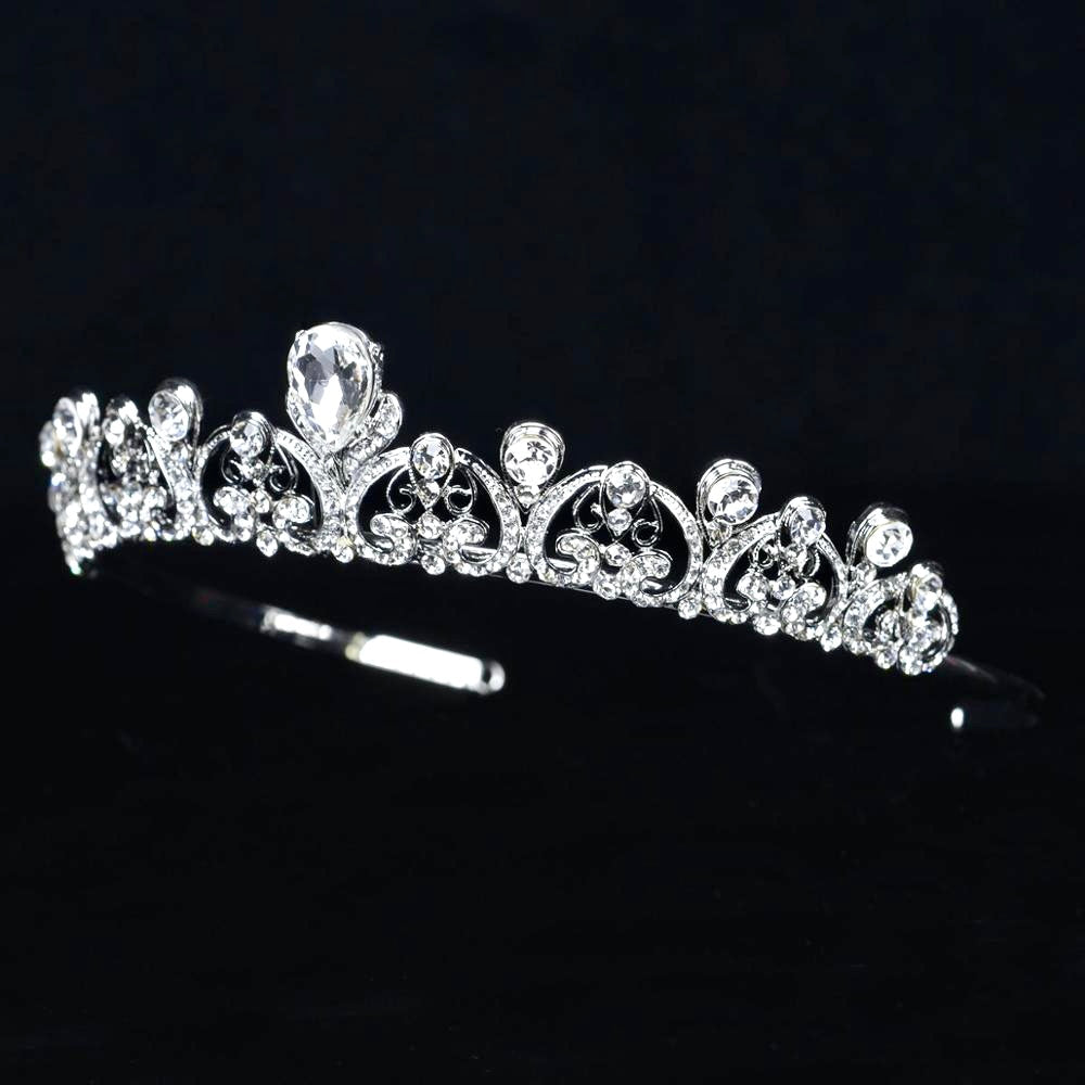 "Hadley" - Rhinestone Wedding Tiara